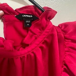 Sleeveless (hot pink) express blouse